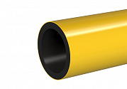 Труба газовая двухслойная: диаметр 125 мм, толщина стенки 9,2 мм